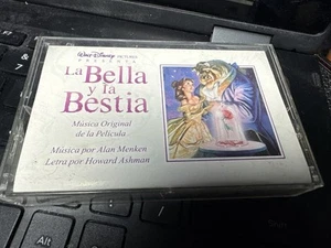 🔥RAR Casete La Bella La Bestia Disney 1991 Die Schöne und das Biest Musical Español - Bild 1 von 3