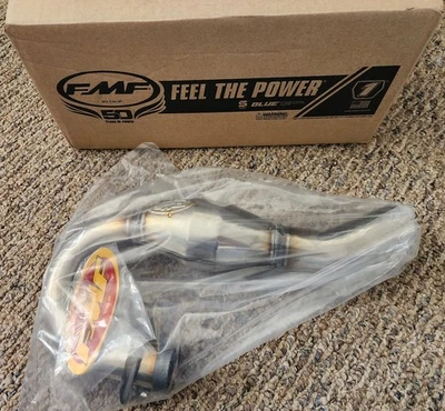 Cabezal de acero inoxidable FMF MegaBomb nuevo en caja Suzuki RM-Z450 2011-26 RMX 450Z 2017-19 Foto 1 de 4