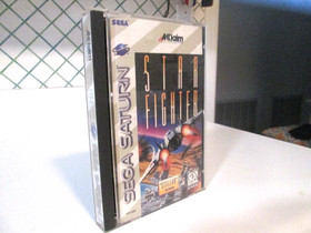Star Fighter for Sega Saturn Game in Box with Manual SS