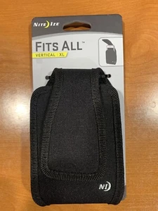 Nite Ize "Fits All" Vertical XL (Black) Universal Cell Phone Case or Misc Pouch - Picture 1 of 2