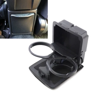 Car Interior Center Console Rear Cup Holder For Subaru Forester 2003-2008 Black - Picture 1 of 12