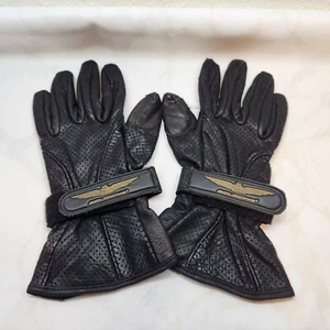 Vintage Reithandschuhe Damen Honda Goldwing Leder Gr. Small Handflächenpolster Flare - Bild 1 von 6