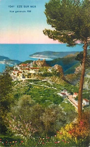 Postal panorámica B505 Francia Eze sur Mer - Imagen 1 de 2
