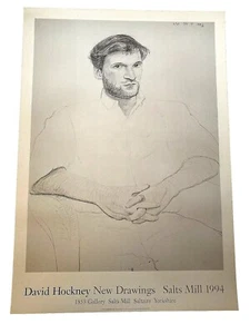 David Hockney John Fitzherbert poster 1994 - Picture 1 of 2