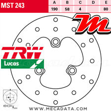 Disque de frein Avant TRW Lucas MST 243 PGO 50 T-Rex (CP) 2000