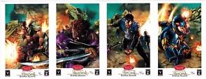 BOOK OF THE DEAD EXCLUSIVE SIGNED FOUR PART PRINT SET STEPHEN SEGOVIA VALIANT - Picture 1 of 5