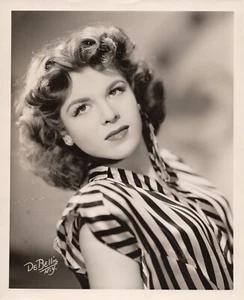 Eileen Barton 1950er Glamour Foto 8x10 Sängerin Schauspielerin Schwarzweiß TV Film - Bild 1 von 2