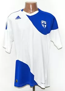FINLAND NATIONAL TEAM 2010/2012 HOME FOOTBALL SHIRT ADIDAS SIZE L - Picture 1 of 7