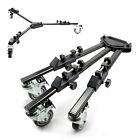 LSP 3-Wheels Camera & Camcorder Tripod Dolly, Safety Lock Photography Studio