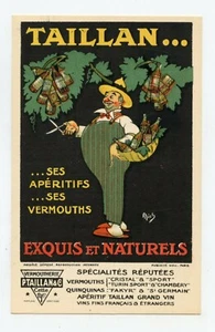 Werbung. illustrator MICH . TAILLAN . Alkohol . - Bild 1 von 2