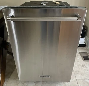 KitchenAid KDTM404ESS1 44dBA Dishwasher, 3rd Rack, Stainless EUC - Picture 1 of 11
