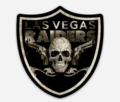 Las Vegas Raiders MAGNET - Sin City Football Raiders Nation former Oakland NFL Cover