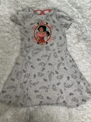 Disney Elena Avalor girls sz. M gray design dress. Cute, fun - Image 1 of 4