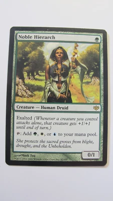 Magic The Gathering - Noble Hierarch - Conflux - Excellent - Image 1 of 2
