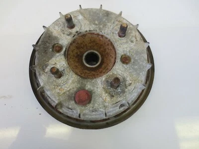 Honda Rancher 400 AT 2004 4x4 ATV usado OEM cubo de freno delantero izquierdo eje tambor  Foto 1 de 2