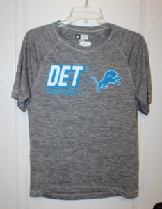 NWT Detroit Lions NFL Short Sleeve Performance TX3 Cool Tee T-Shirt Mens S - Picture 1 of 6