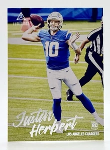 2020 Panini Chronicles Luminance #203 Justin Herbert RC Los Angeles Chargers - Picture 1 of 2