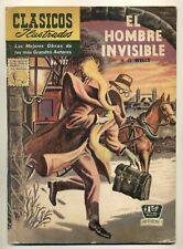 CLASICOS ILUSTRADOS #107 El Hombre Invisible, La Prensa Comic 1961