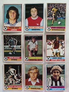 Mitte 1970er Topps Bazuka Fußball Karten Auswahl von beiden orange & rote Rückseite - Bild 1 von 8