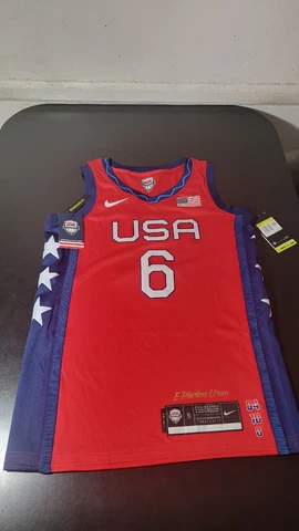 Nike Limited Edition Sue Bird USA Women Olympic Basketball Jersey Size S Cover