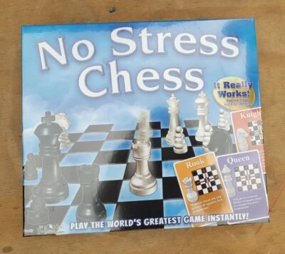 No Stress Chess Learning Board Game Classic Strategy Educational WinningMoves E3 - Image 1 of 2