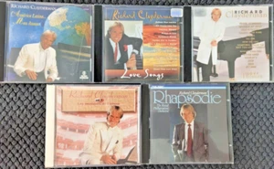 Lot 5 RICHARD CLAYDERMAN CD'S~ America Latina Mon Amour, Love Songs,Rhapsodie +2 - Foto 1 di 3