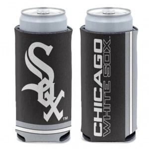 Chicago White Sox MLB Slim Can Cooler Two-Sided Design - Picture 1 of 1