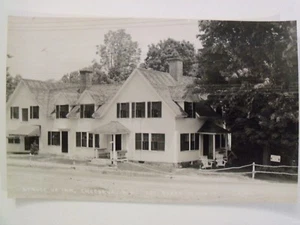 RPPC CHOCORUA NH SPRUCE UP INN JCT ROUTE 113 & 16 FRESH MINT REAL PHOTO POSTCARD - Picture 1 of 3