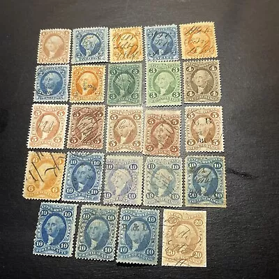 US Revenue # R4c,5,6,9,10,13,15,16,18,20,23-27,30,32,33,34,34ce,35,36,37,42-used - Image 1 of 2