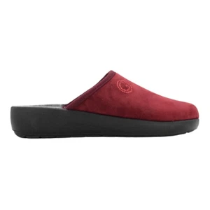Grunland CI2962-BO Damen Hausschuhe Stoff bordeaux - Bild 1 von 6