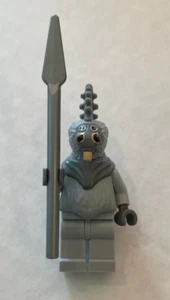 Minifigura LEGO® ladrillo STAR WARS™ 8085 TAI-SEN™ Alien Talz Macho Chieftain + Lanza - Imagen 1 de 1