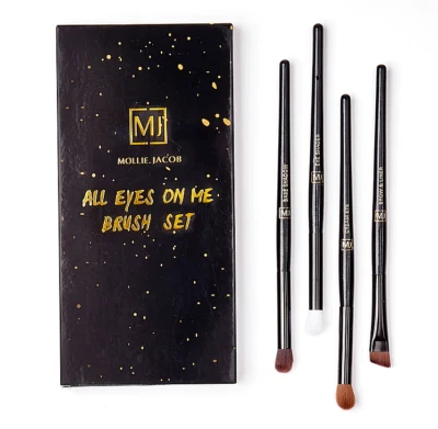 Mollie Jacob All Eyes On Me Juego de 4 cepillos de ojos Nuevo en caja Foto 1 de 2