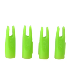 50pcs 5/16 Archery Nock Pin Shaft Glue-on Nock Bow DIY Wood Bamboo Arrow Tails - Picture 1 of 13
