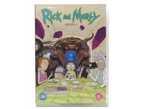 Rick and Morty Season 5 DVD TV Series Adult Animation Sci-Fi Show New Sealed - Picture 1 of 12