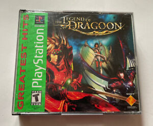 The Legend of Dragoon Sony PS1 PlayStation 1 2000 Hits Complete Tested Working