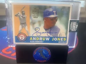 2024 Topps Archives Signature Series Andruw Jones 01/22 - Picture 1 of 3