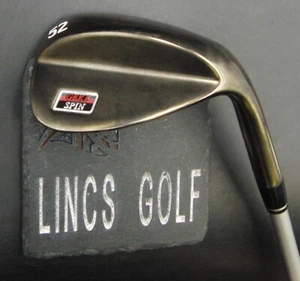 Unbranded Geki Spin 52° Gap Wedge Stiff Graphite Shaft Black Grip - Picture 1 of 5