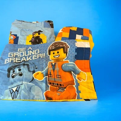 Винтажный LEGO листы Lego фильм набор из 3 Twin плоский и кирпичики резинке и наволочка - Изображение 1 из 4