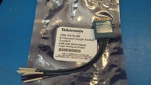 Q  1-PCS LOT  196-3470-00 Tektronix 8 Channel Leadset Single Ended Signals P6810 - Picture 1 of 1