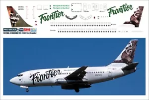 Boeing 737-200 Frontier 1/144 PAS-DECALS 737200-03 - Picture 1 of 1