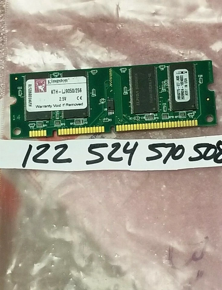  256MB 100-Pin SDRAM Unbuffered DDR 266 (PC 2100) System Specific Memory CAS 2.5 - Image 1 of 1
