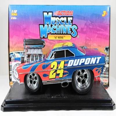 JEFF GORDON 1967 ACTION #24 DUPONT MUSCLE MACHINES '67 NOVA 1/18 MEGA XRARE! - Image 1 of 4