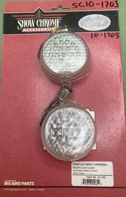 NUEVO REPUESTOS BICICLETA GRANDE 10-1705 DELANTERO LED ÁMBAR SEÑAL DE GIRO KAWASAKI Foto 1 de 2