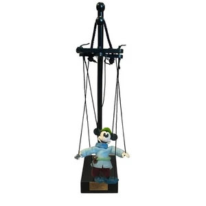 Mickey Mouse Through The Years Marionette Bob Baker Brave Little Tailor In Box - Picture 1 of 5