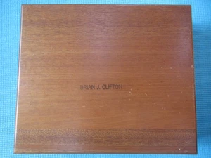 Caja de almacenamiento de diapositivas de fotos de madera vintage NEGA FILE con compartimentos (#1) - Imagen 1 de 15