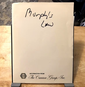 MURPHY'S LAW 1986 Movie Press Kit - Folder & 10 B&W Promo Photos - Cannon Films - Picture 1 of 8