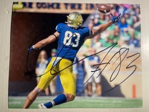 Foto firmada 8x10 de Notre Dame Fighting Irish Chase Claypool - Imagen 1 de 1