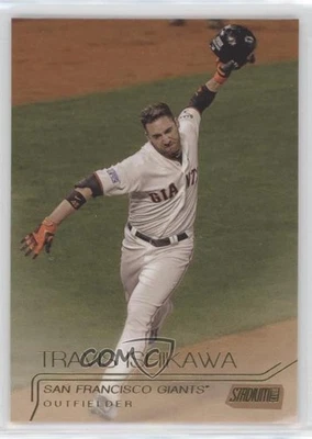 2015 Topps Stadium Club Gold Foil Travis Ishikawa #183 - Image 1 of 2