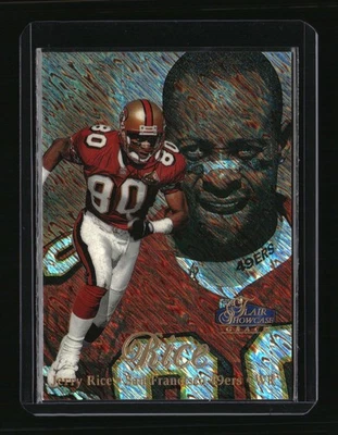 1998 Flair Showcase #6 Jerry Rice Flair Showcase Row 1 (Grace) — 第 1/2 张图片