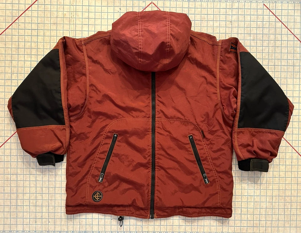 Chaqueta De Colección Columbia Convert Rojo Borgoña Esquí Snowboard Para Hombre Talla Mediana L Foto 1 de 4